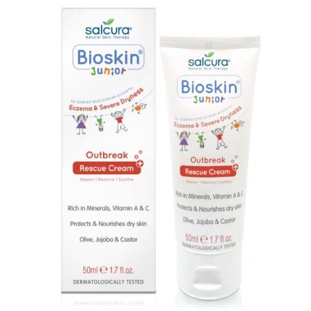 Bioskin Outbreak Rescue Cream er en creme til børn.